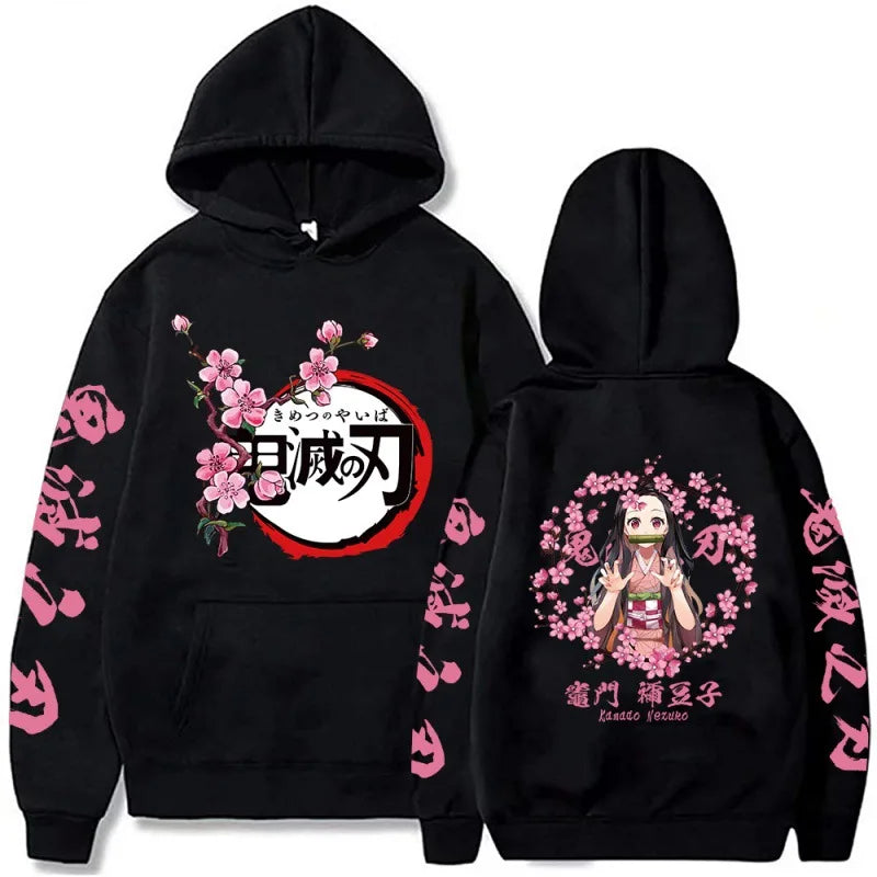 Nezuko Hoodie – Cherry Blossom, Demon Slayer - Eden of Clothes
