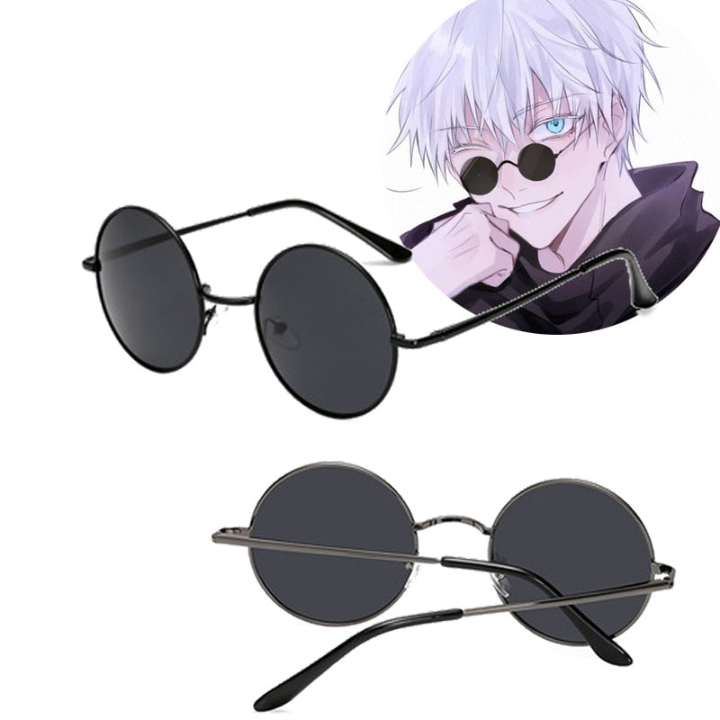 Gojo Satoru Cosplay Glasses – Black, Jujutsu Kaisen Design Eden of Clothes