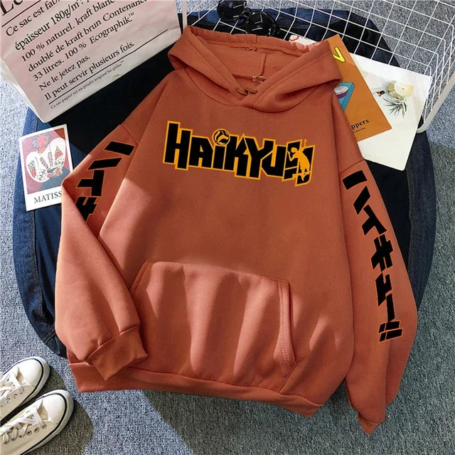 Haikyuu Hoodie – Manga Print, Anime - Eden of Clothes