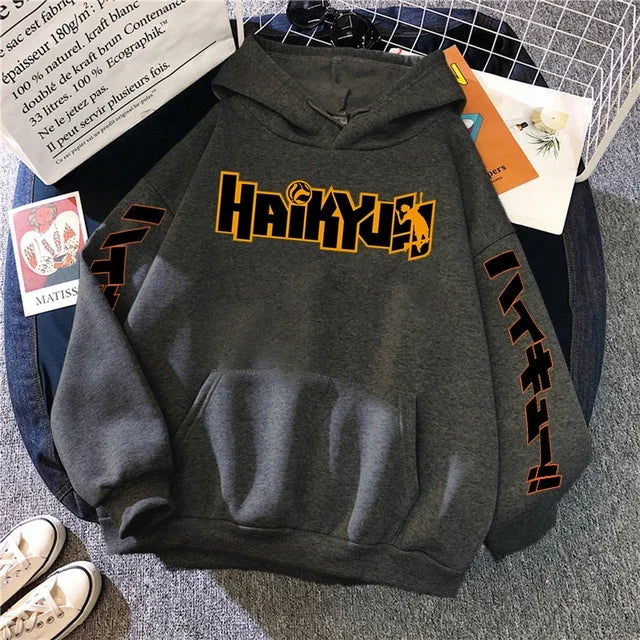 Haikyuu Hoodie – Manga Print, Anime - Eden of Clothes