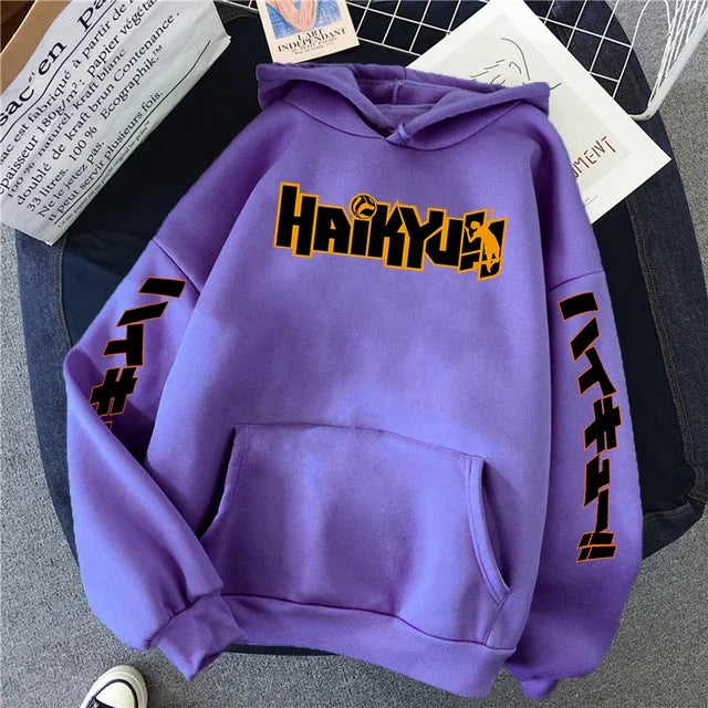 Haikyuu Hoodie – Manga Print, Anime - Eden of Clothes