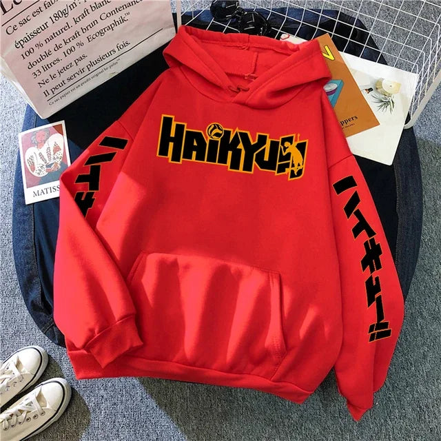Haikyuu Hoodie – Manga Print, Anime - Eden of Clothes