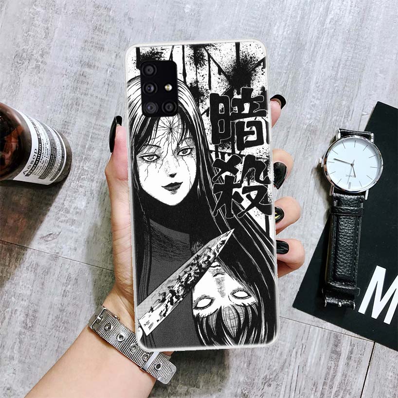 Junji Ito Tomie Phone Case – Horror Comic Design for Samsung Galaxy - Eden of Clothes