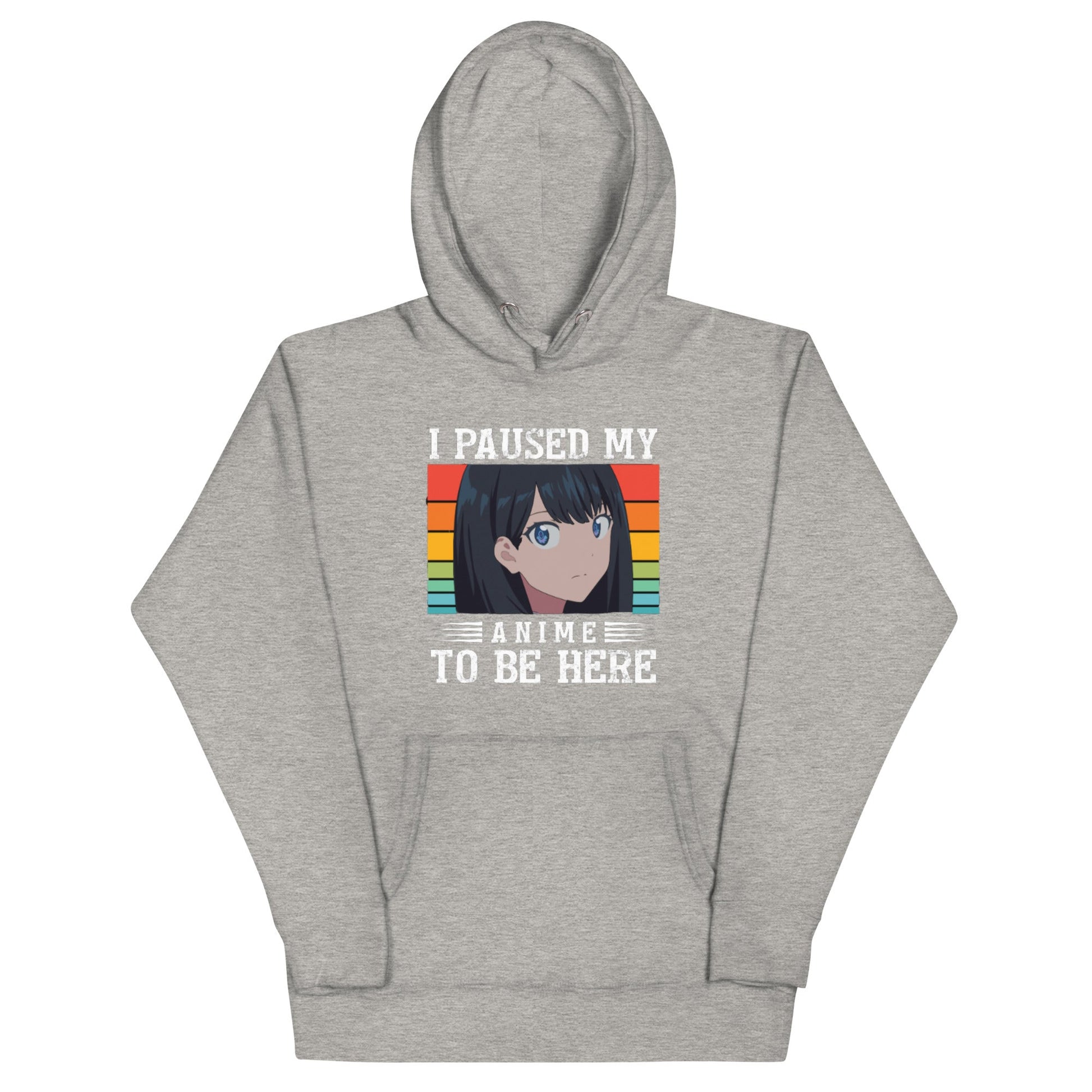 "I Paused My Anime" Hoodie – Perfect for Anime Lovers - Eden of Clothes