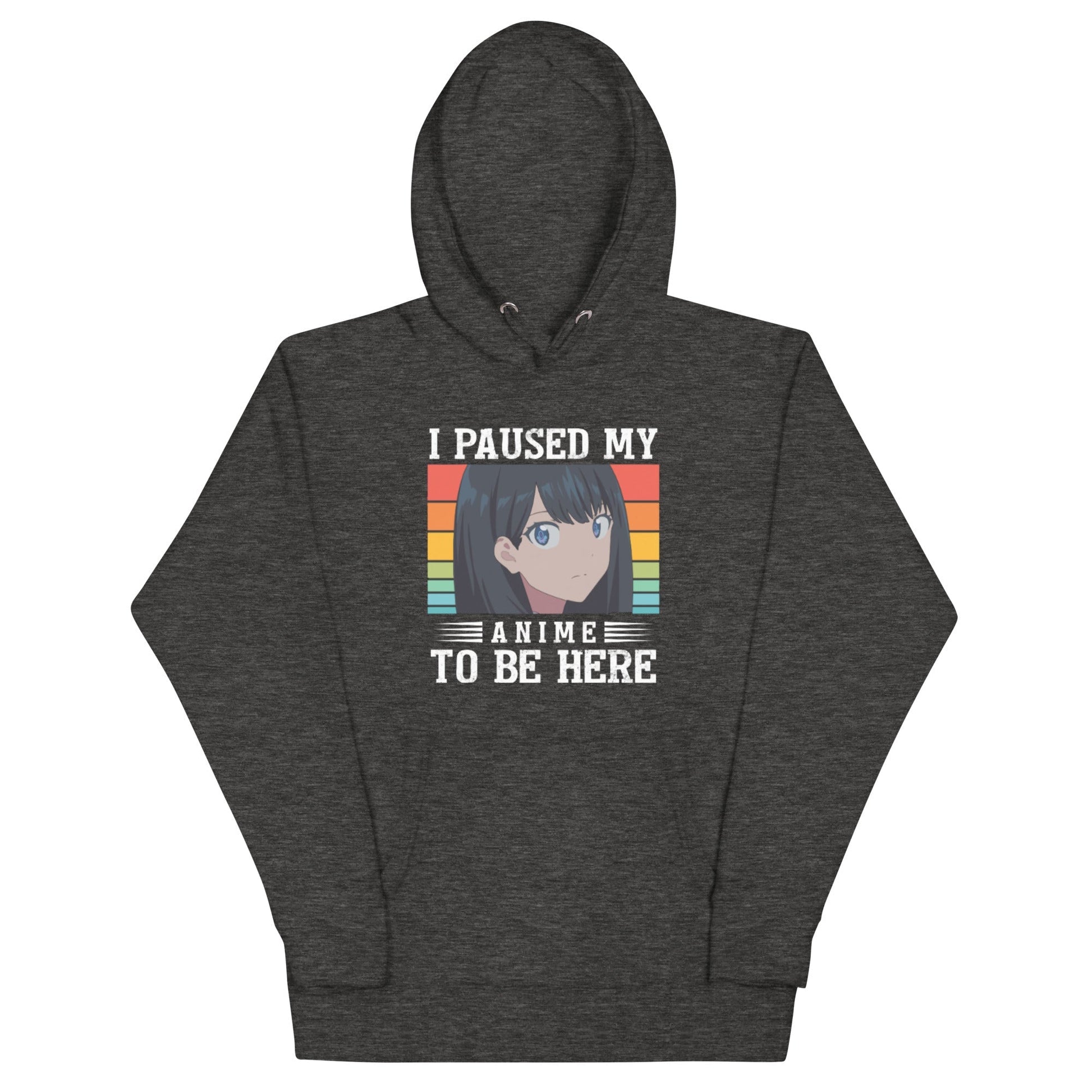"I Paused My Anime" Hoodie – Perfect for Anime Lovers - Eden of Clothes