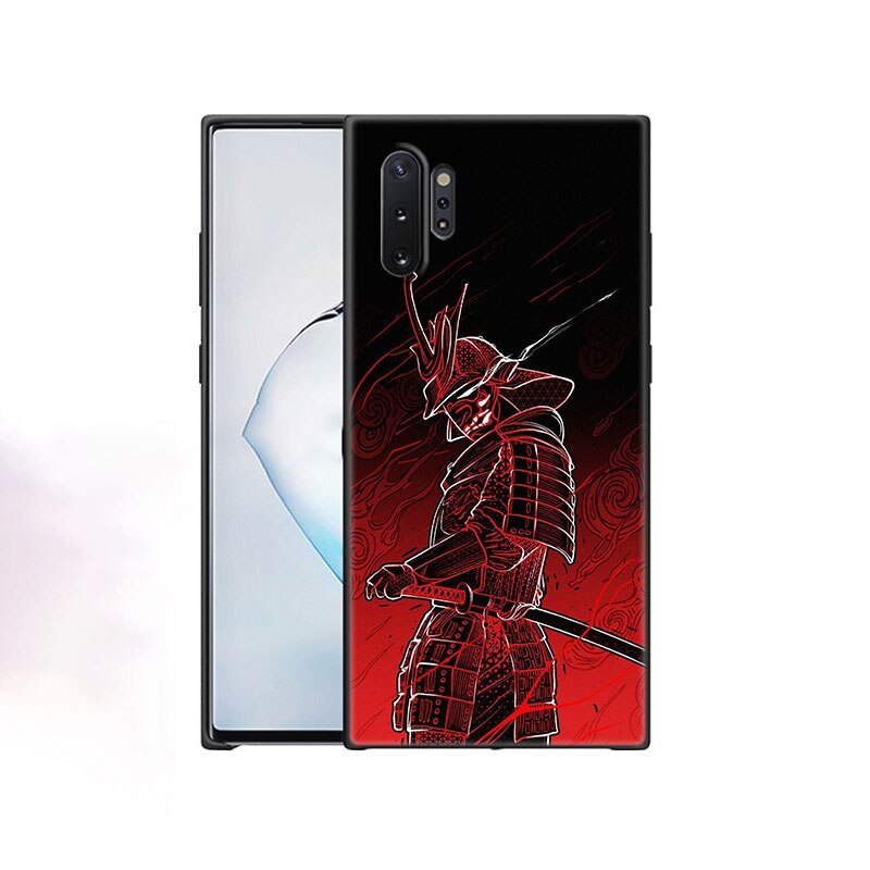 Japanese Samurai Art Phone Case – Black Design for Samsung Galaxy Samsung