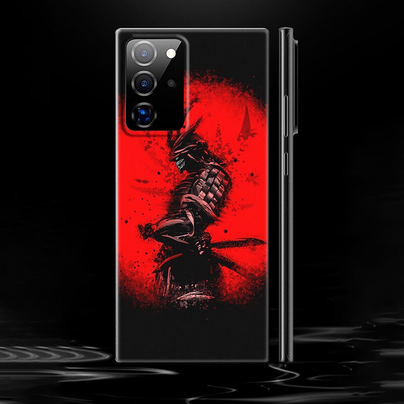 Japanese Samurai Art Phone Case – Black Design for Samsung Galaxy Samsung
