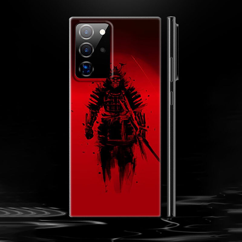 Japanese Samurai Art Phone Case – Black Design for Samsung Galaxy Samsung