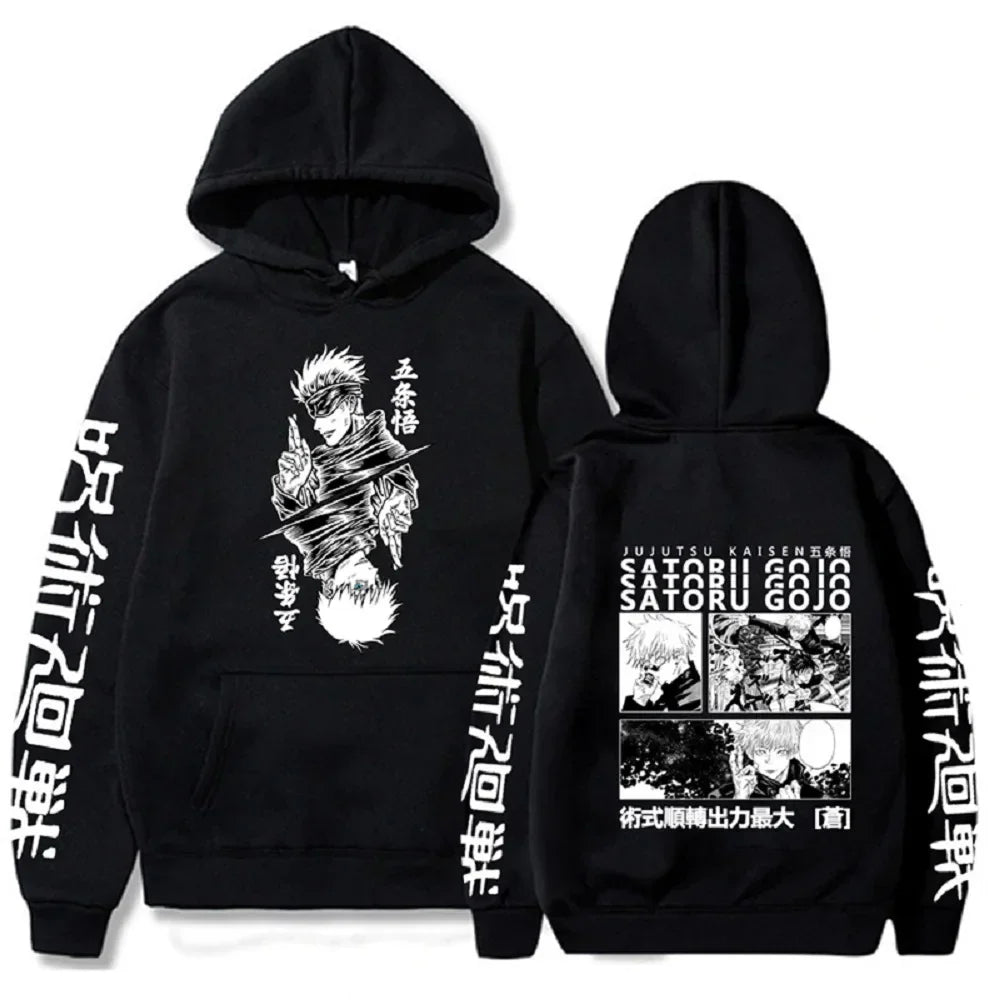 Casual Hoodie – Unisex, Jujutsu Kaisen Eden of Clothes