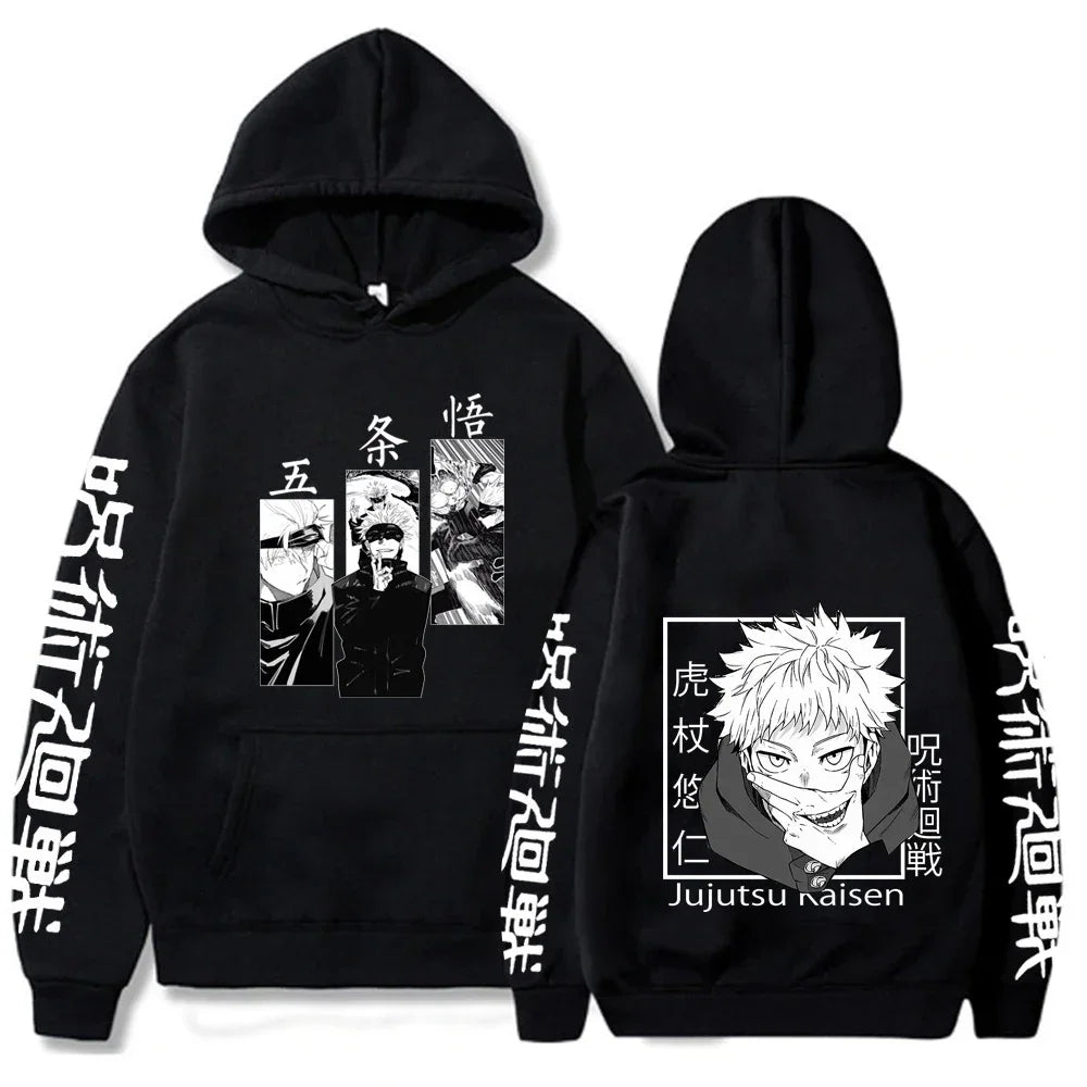 Casual Hoodie – Unisex, Jujutsu Kaisen Eden of Clothes