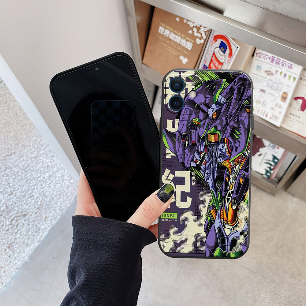 EVA Phone Case – Neon Genesis Evangelion, Iconic Anime Design - Eden of Clothes
