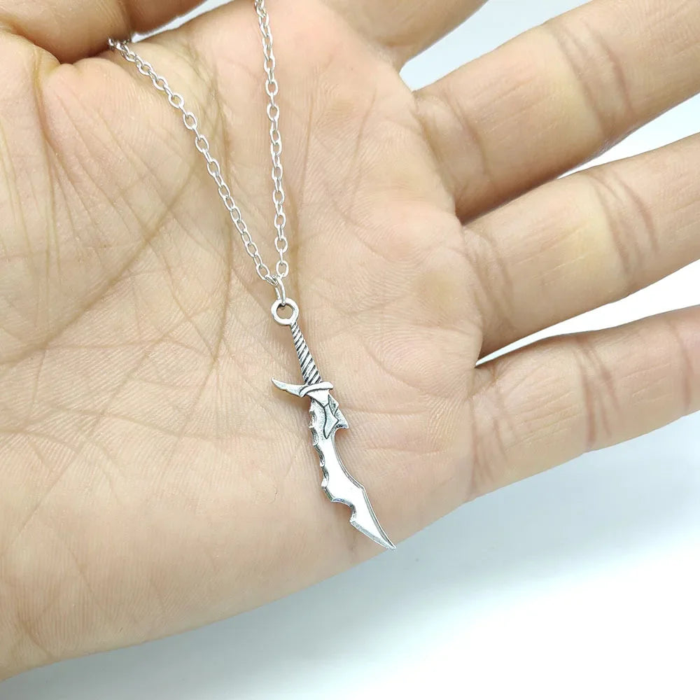 Sung Jin-Woo Necklace – Shadow Blade, Solo Leveling - Eden of Clothes
