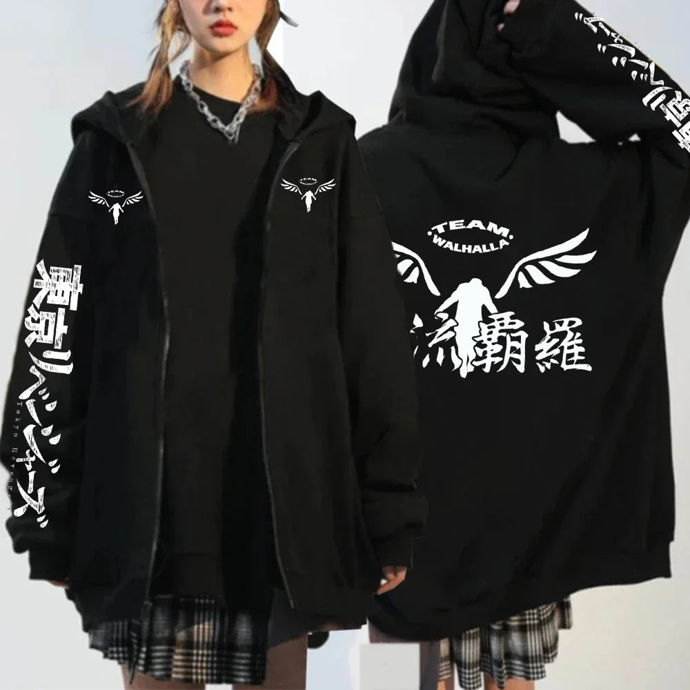 Valhalla Zipper Jacket – Gang Emblem, Tokyo Revengers - Eden of Clothes