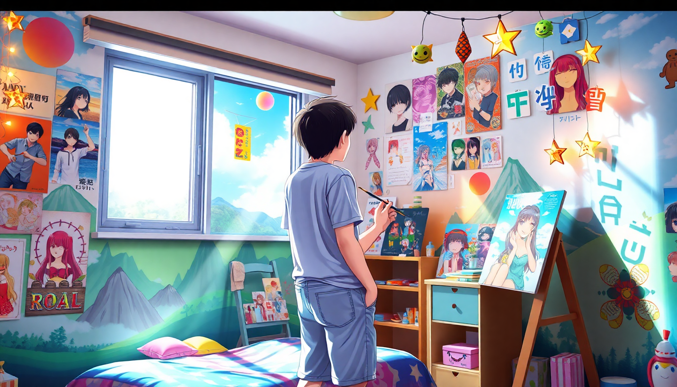Unleash Your Inner Otaku: DIY Anime Wall Art to Transform Your Space - Eden of Clothes
