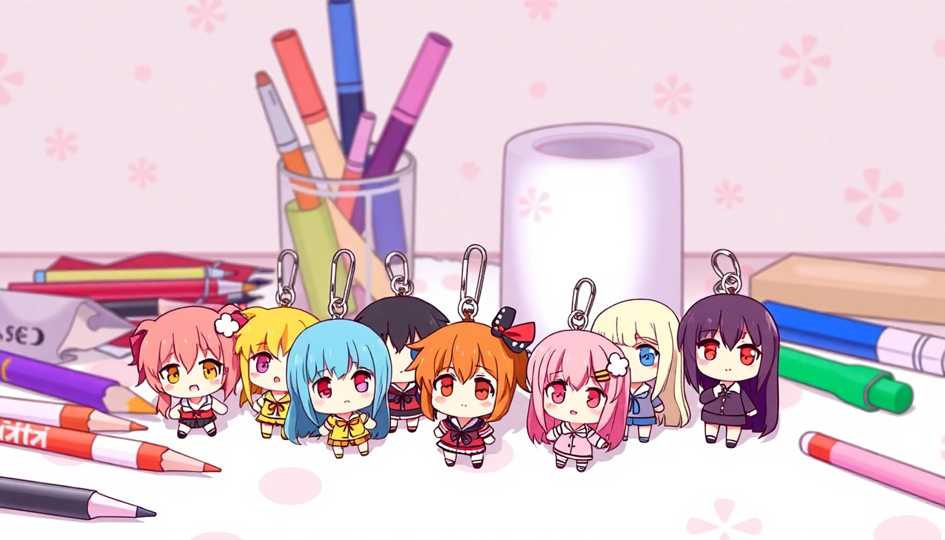 DIY Anime Keychains: Personalize Your Accessories - Eden of Clothes