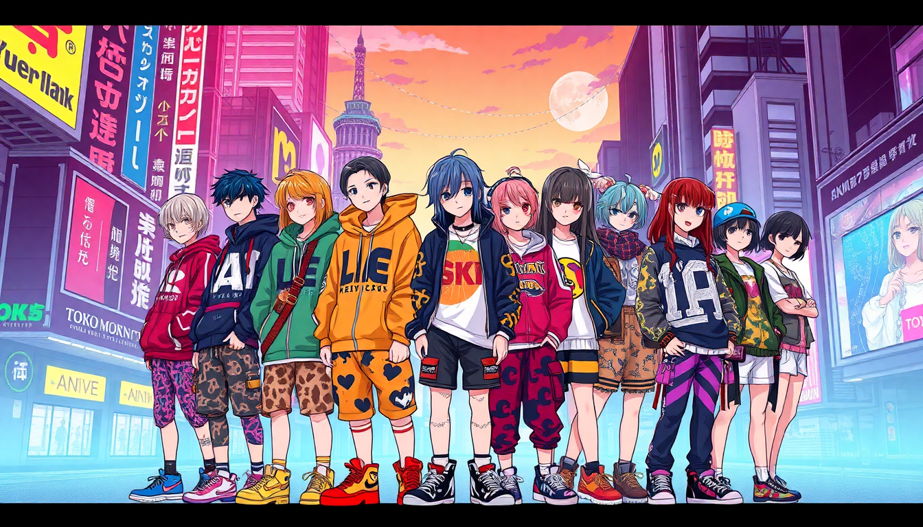 Unraveling the Threads of Anime-Inspired Fashion: A Global Phenomenon - Eden of Clothes