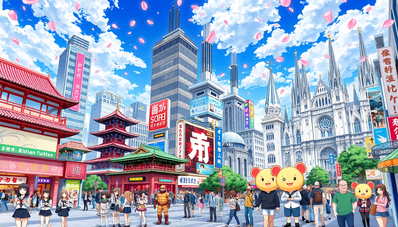 Anime: Where East Meets West in a Kawaii Explosion - Eden of Clothes