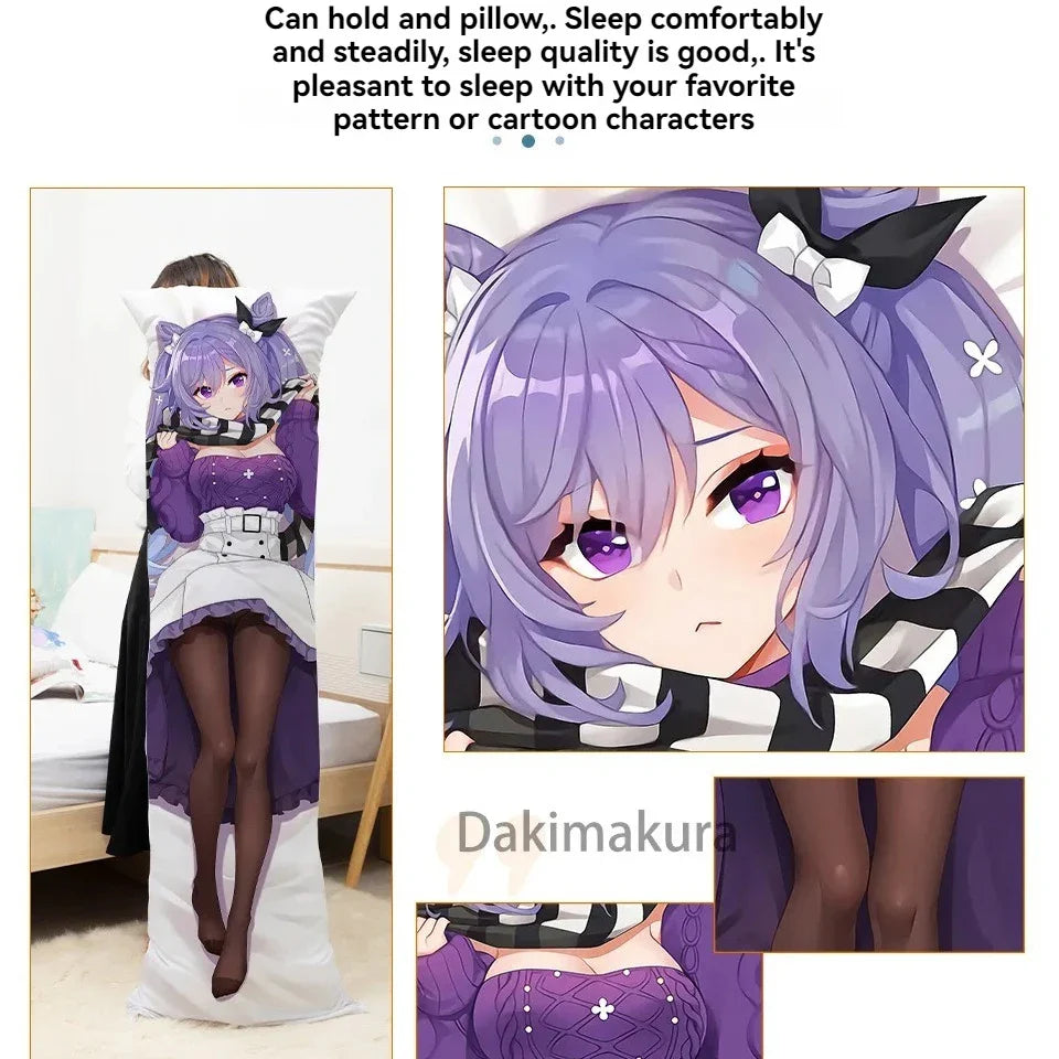 50x180cm Anime Granblue Fantasy Galleon Cosplay Dakimakura PillowCase Hugging Body Prop Pillow Cover