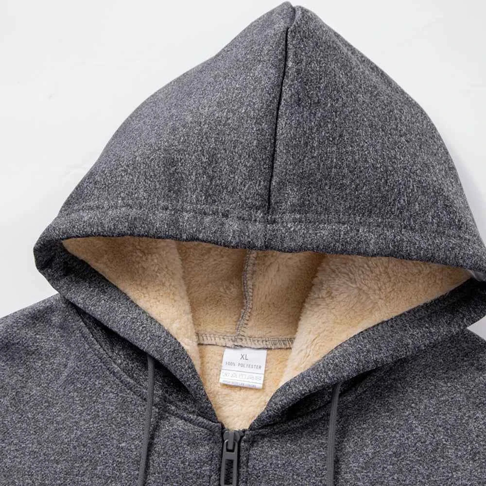 Jujutsu Kaisen Warm Zipper Jacket Gojo Satoru Anime Thicken Hoodie Men Women Lamb Wool Casual Long Sleeve Sweatshirts Streetwear