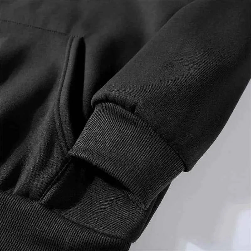 Japanese Streetwear Sakura Katana Hoodie Men Harajuku Graphic Print Sweatshirt Oversized Hip Hop Pullover Autumn Tops