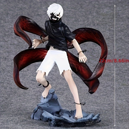 Anime Action Figure with Interchangeable Head and Dynamic Tail Accessory - Premium PVC Collectible Statue Cool Male