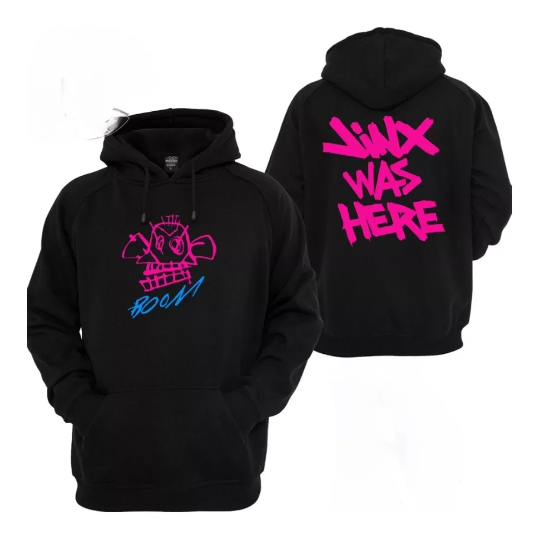 Anime Arcane League Jinx Hoodies - Design 3 / S - Hoodie