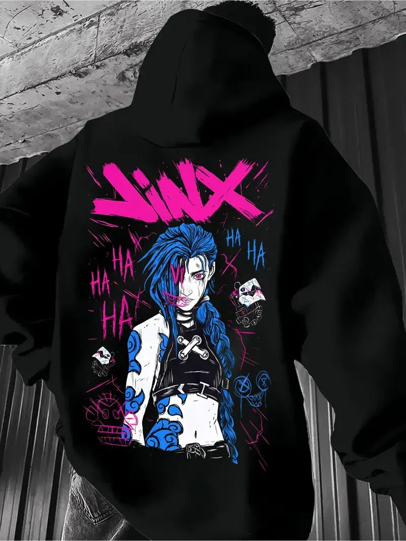 Anime Arcane League Jinx Hoodies - Design 4 / S - Hoodie