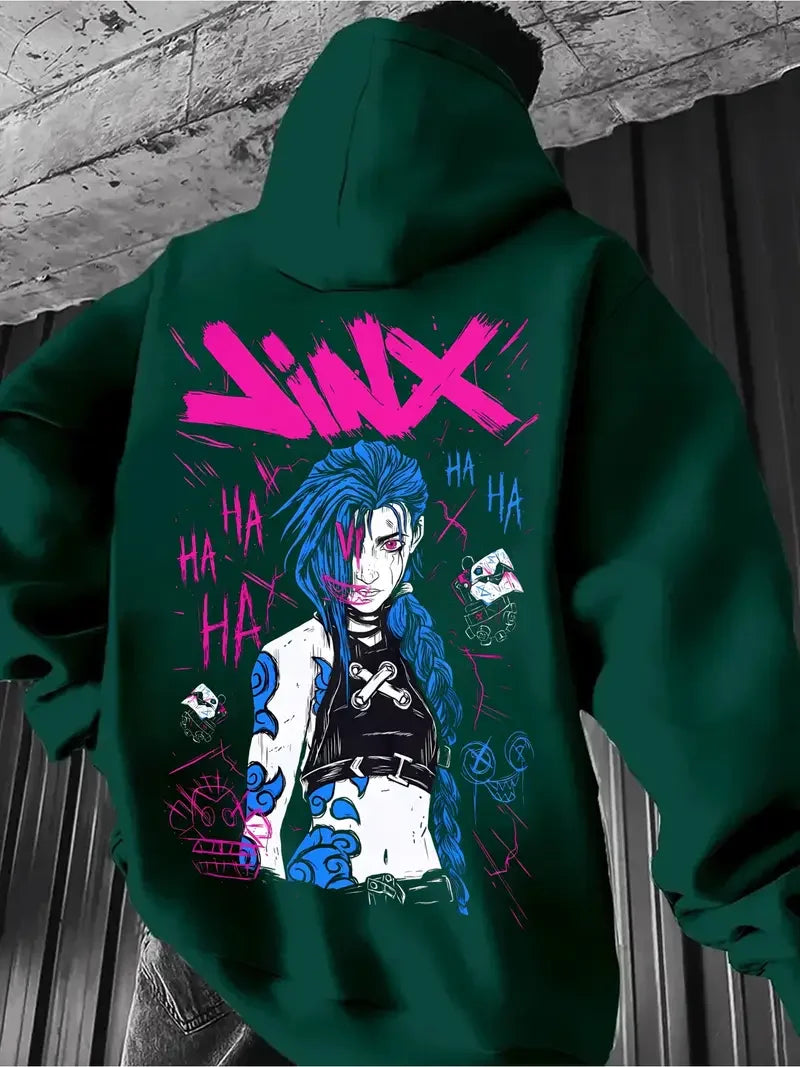 Anime Arcane League Jinx Hoodies - Design 6 / S - Hoodie