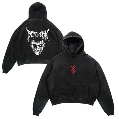 Retro Hoodie -  Berserk, Anime Style Eden of Clothes 
