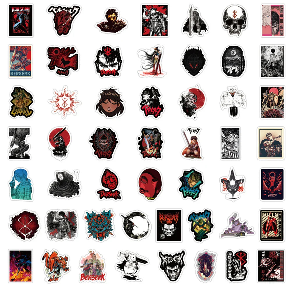 Anime Berserk stickers | Many pieces - Accessory