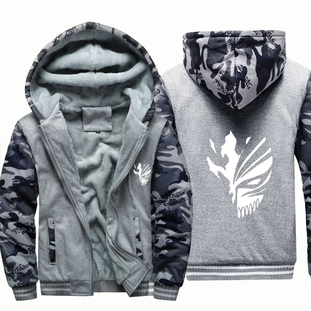 Zip-Up Hoodie – Soul Reaper Style, Bleach Eden of Clothes 