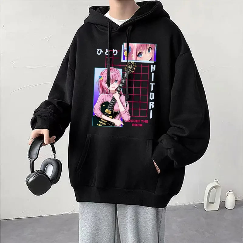 Bocchi Hoodie – Casual Fit, BOCCHI THE ROCK! Eden of Clothes 