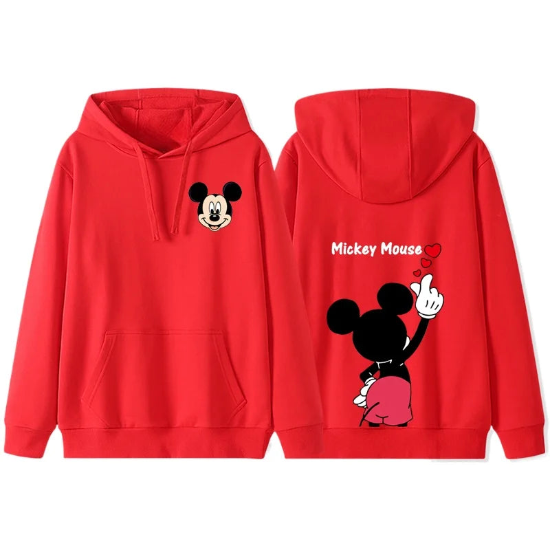 Mickey Mouse & Donald Duck Hoodie – Cartoon Design, Disney - Eden of Clothes