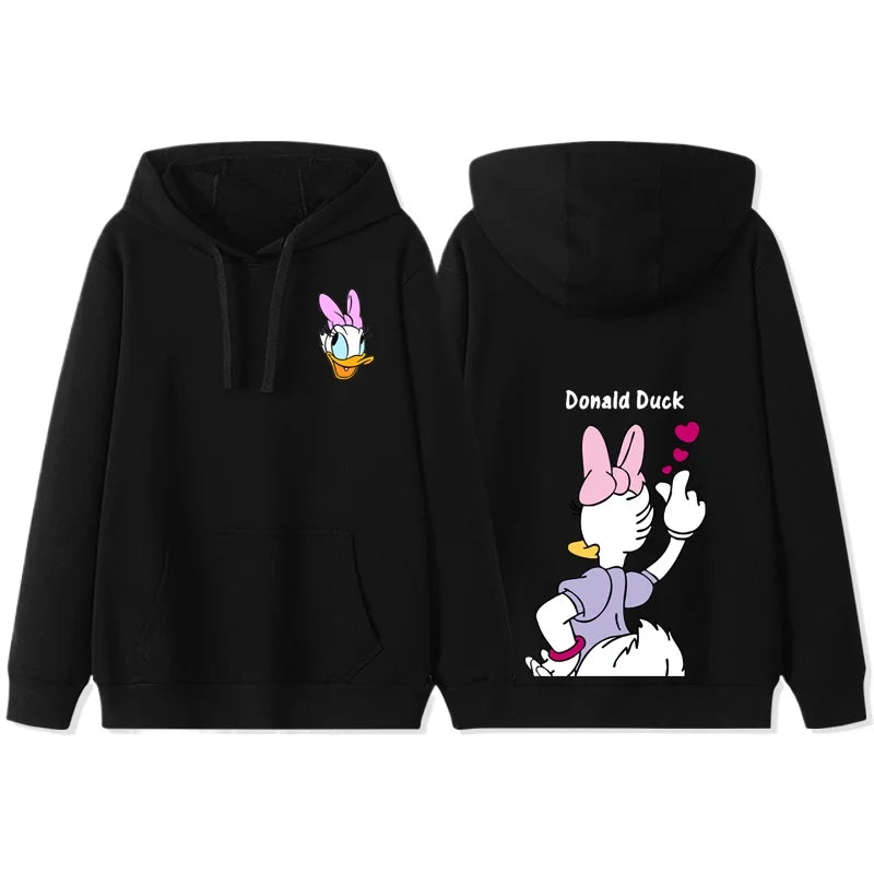 Mickey Mouse & Donald Duck Hoodie – Cartoon Design, Disney - Eden of Clothes