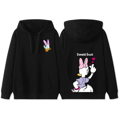 Mickey Mouse & Donald Duck Hoodie – Cartoon Design, Disney - Eden of Clothes