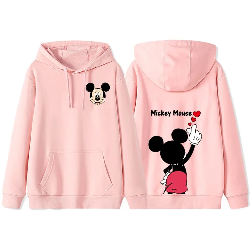 Mickey Mouse & Donald Duck Hoodie – Cartoon Design, Disney - Eden of Clothes