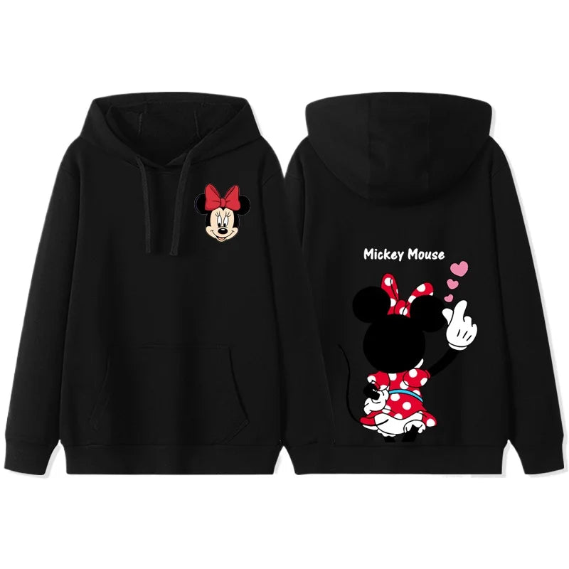 Mickey Mouse & Donald Duck Hoodie – Cartoon Design, Disney - Eden of Clothes