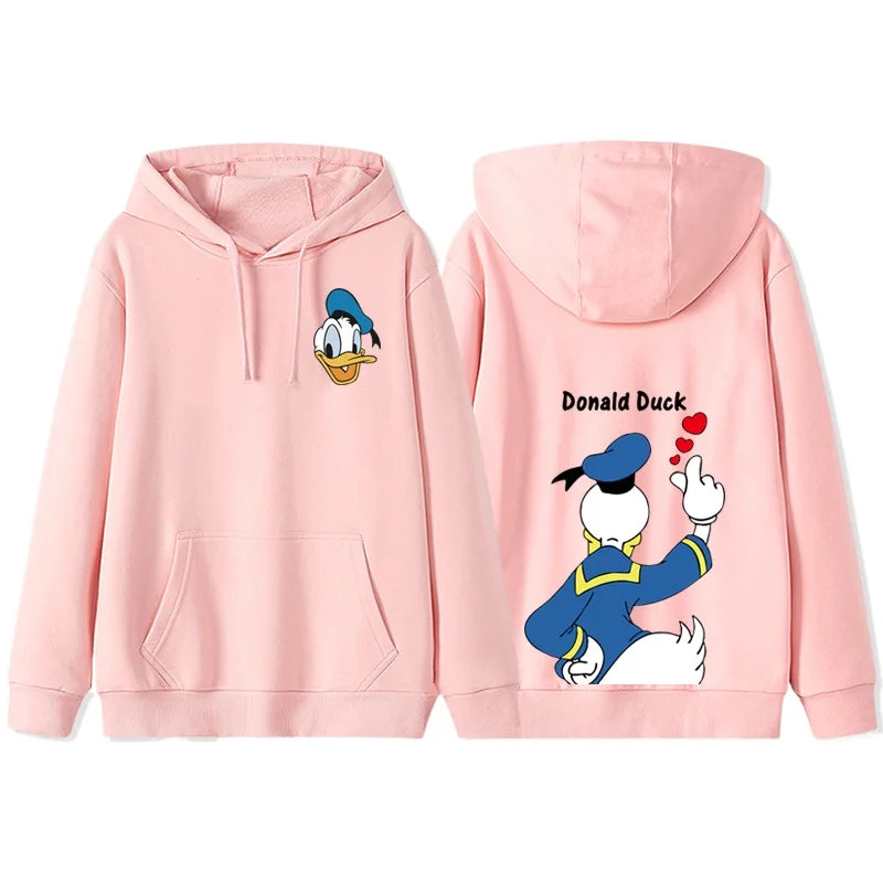Mickey Mouse & Donald Duck Hoodie – Cartoon Design, Disney - Eden of Clothes