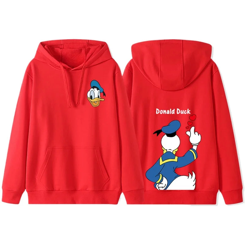 Mickey Mouse & Donald Duck Hoodie – Cartoon Design, Disney - Eden of Clothes