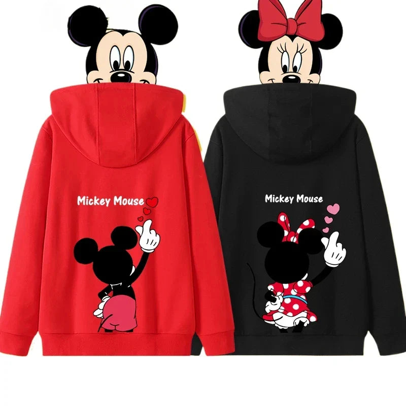 Mickey Mouse & Donald Duck Hoodie – Cartoon Design, Disney - Eden of Clothes