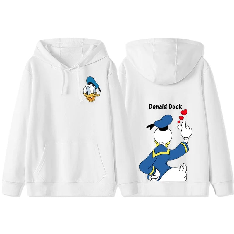 Mickey Mouse & Donald Duck Hoodie – Cartoon Design, Disney - Eden of Clothes