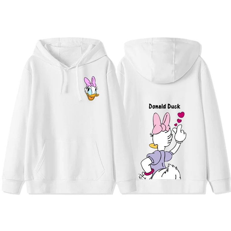 Mickey Mouse & Donald Duck Hoodie – Cartoon Design, Disney - Eden of Clothes