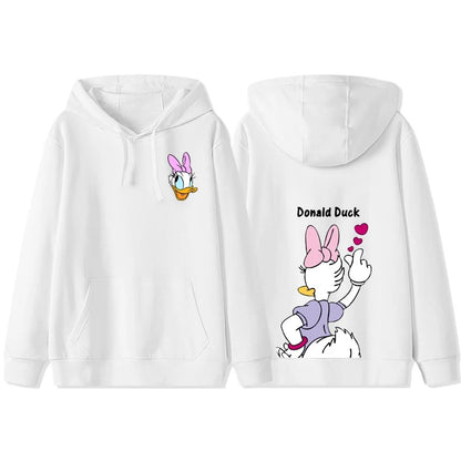 Mickey Mouse & Donald Duck Hoodie – Cartoon Design, Disney - Eden of Clothes