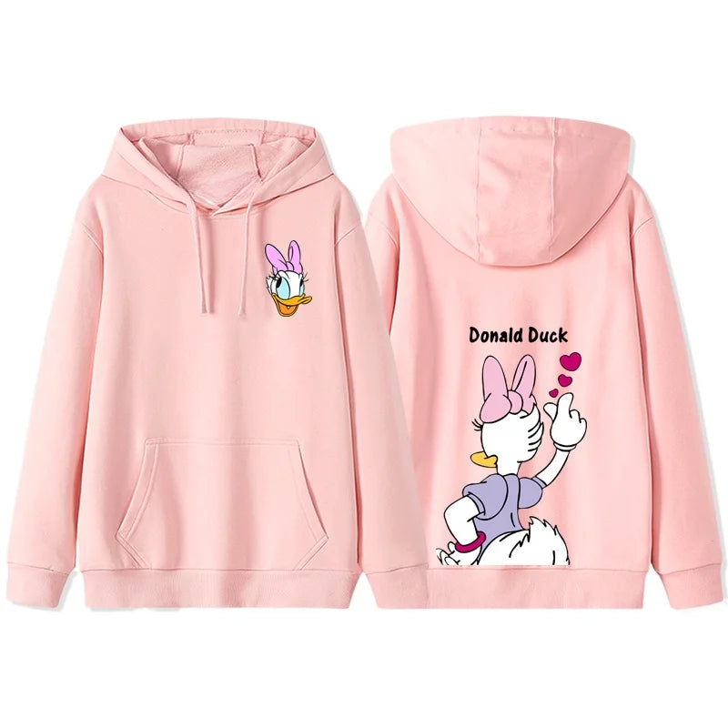 Mickey Mouse & Donald Duck Hoodie – Cartoon Design, Disney - Eden of Clothes