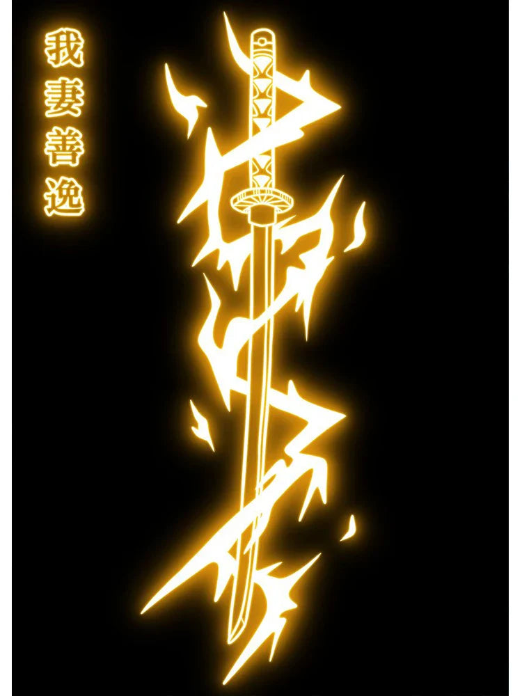 Neon Poster – Unique, Cartoon Anime Style Eden of Clothes 
