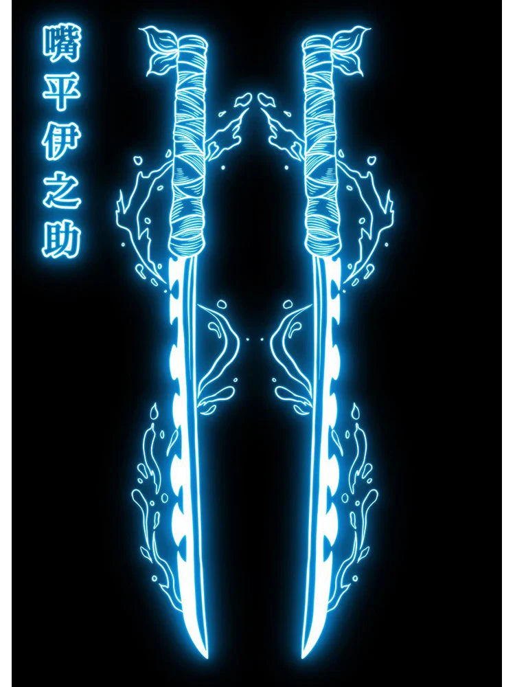 Neon Poster – Unique, Cartoon Anime Style Eden of Clothes 