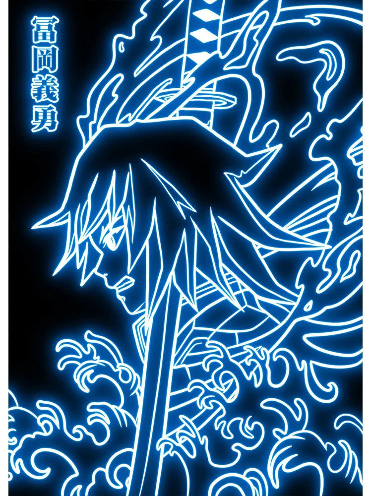 Neon Poster – Unique, Cartoon Anime Style Eden of Clothes 