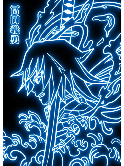 Neon Poster – Unique, Cartoon Anime Style Eden of Clothes 