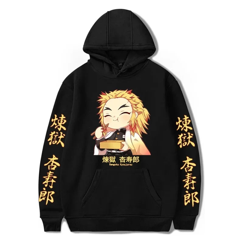 Plus Size Hoodie – Demon Slayer Mark, Kimetsu no Yaiba Eden of Clothes 