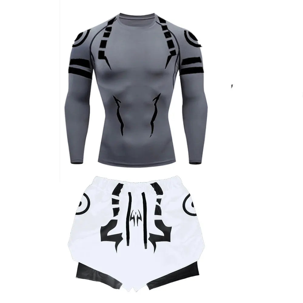 Compression Fitness Suit – Sorcerer Design, Jujutsu Kaisen Eden of Clothes 